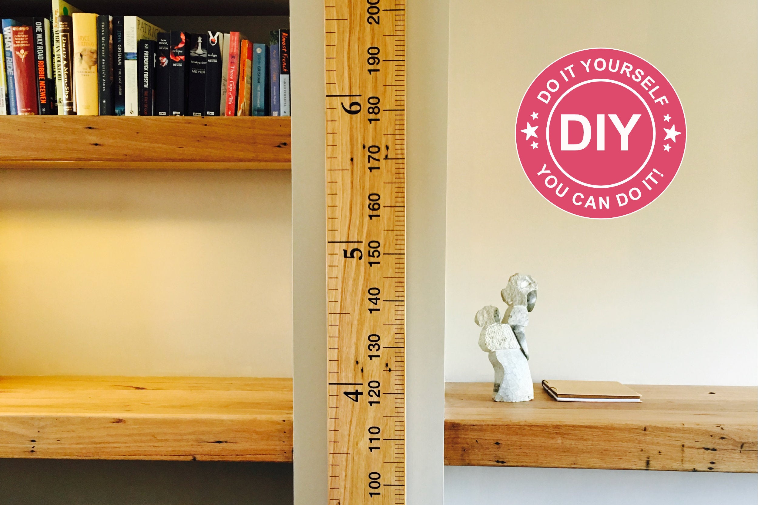 DIY Height Chart Kit - Wall Mounted